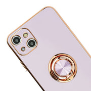 Free Air Ring Purple Chrome Case Iphone 15