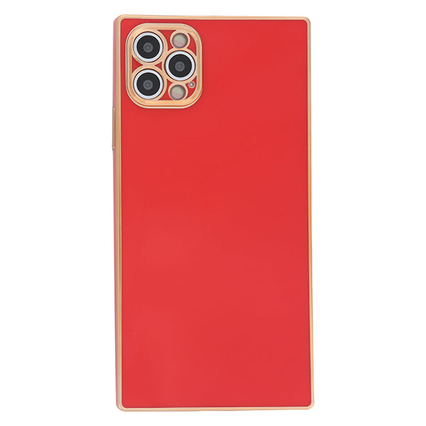 Free Air Box Square Skin Red Case Iphone 15 Pro Max