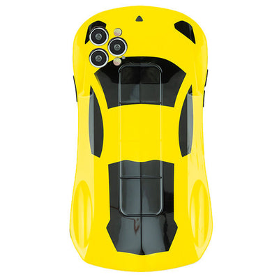 Car Automobile Case Yellow Iphone 15 Pro