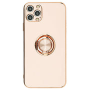 Free Air Ring Light Pink Chrome Case Iphone 15 Pro Max