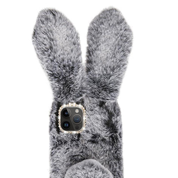 Bunny Case Grey IPhone 15 Pro