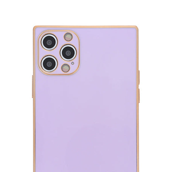 Free Air Box Square Skin Light Purple Iphone 15  Pro Max
