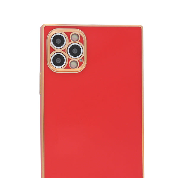Free Air Box Square Skin Red Case Iphone 15 Pro