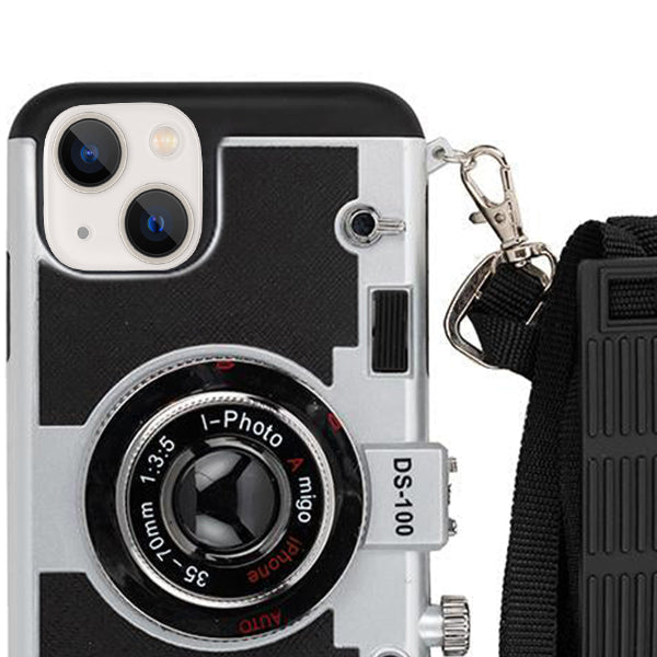 Camera Silver Case IPhone 15