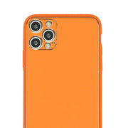 Leather Style Orange Gold Case Iphone 15 Pro Max