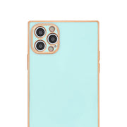 Free Air Box Square Skin Mint Case Iphone 15 Pro Max