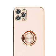 Free Air Ring Light Pink Chrome Case Iphone 15 Pro
