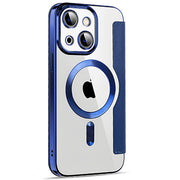 Magsafe Slim Wallet Case IPhone 15 Dark Blue