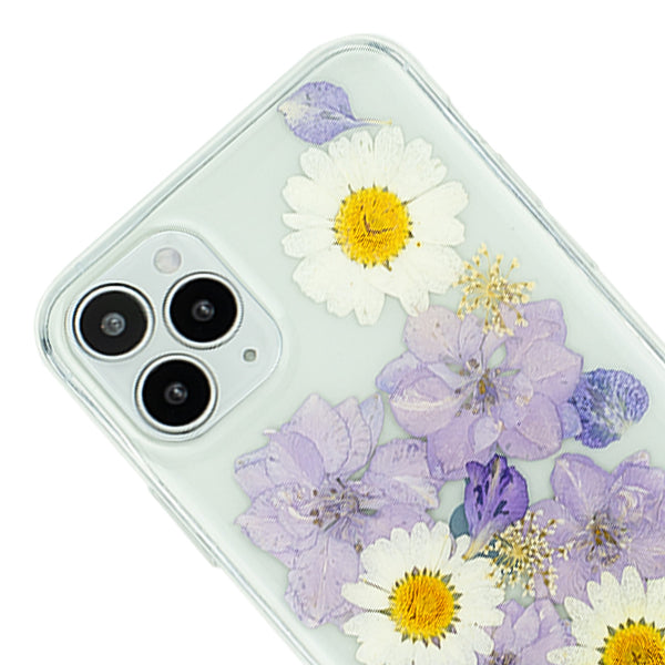 Real Flowers Purple Case Iphone 11 Pro Max