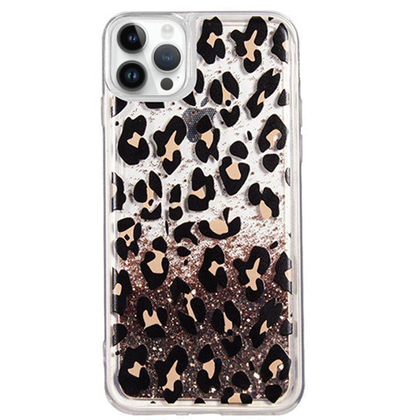 Leopard Liquid Case Iphone 14 Pro Max