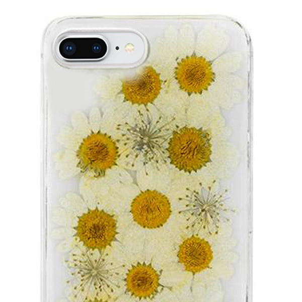 Real Flowers White Case Iphone 7/8 Plus