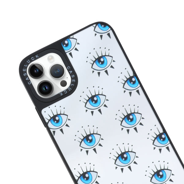 Evil Eyes Mirror Case Iphone 14 Pro Max