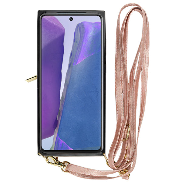 Crossbody Pouch Rose Gold Case Samsung Note 20 Ultra