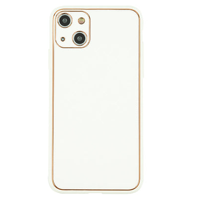 Leather Style White Gold Case Iphone 13 Mini