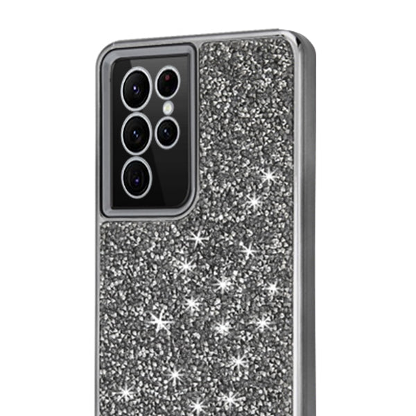 Hybrid Bling Case Grey Samsung S22 Ultra