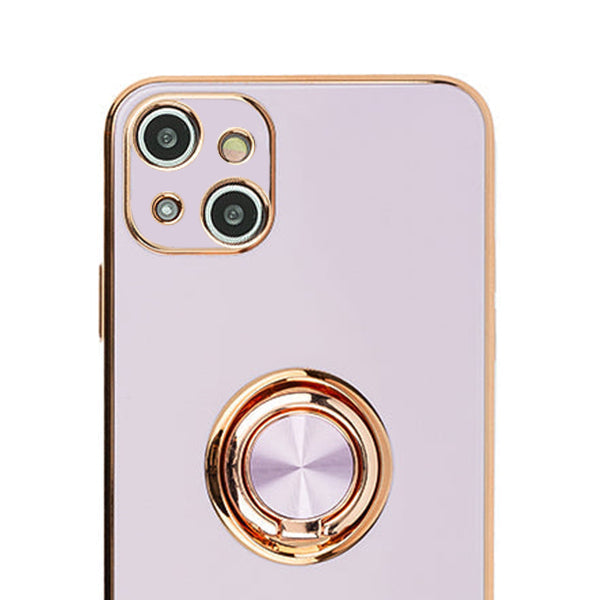 Free Air Ring Purple Chrome Case Iphone 13 Mini