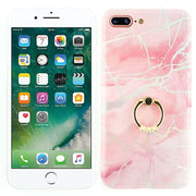 Marble Pink Ring Iphone 7/8 Plus - Bling Cases.com