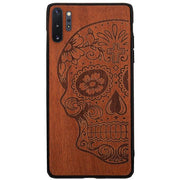 Real Wood Skull Samsung Note 10 Plus
