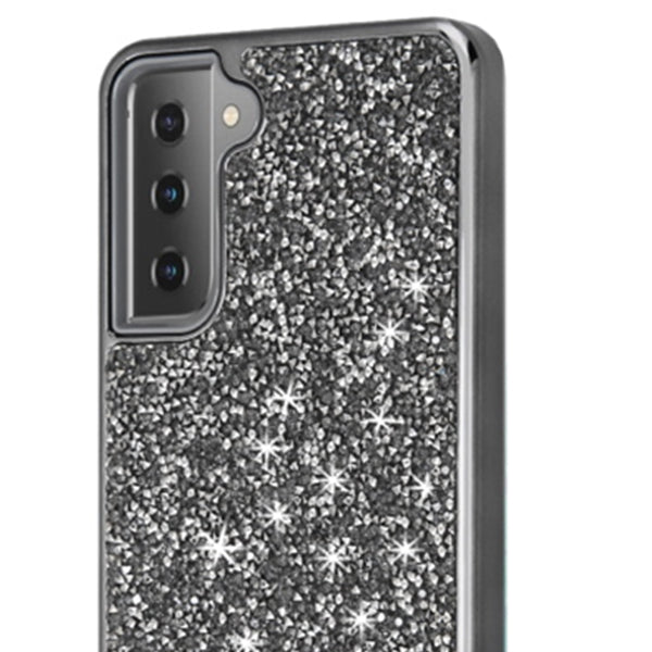 Hybrid Bling Case Grey Samsung S23 Plus