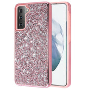 Hybrid Bling Case Pink Samsung S23 Plus
