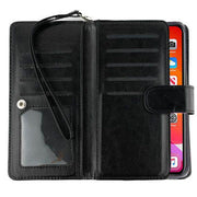 Handmade Detachable Bling Black Wallet IPhone 15 Pro