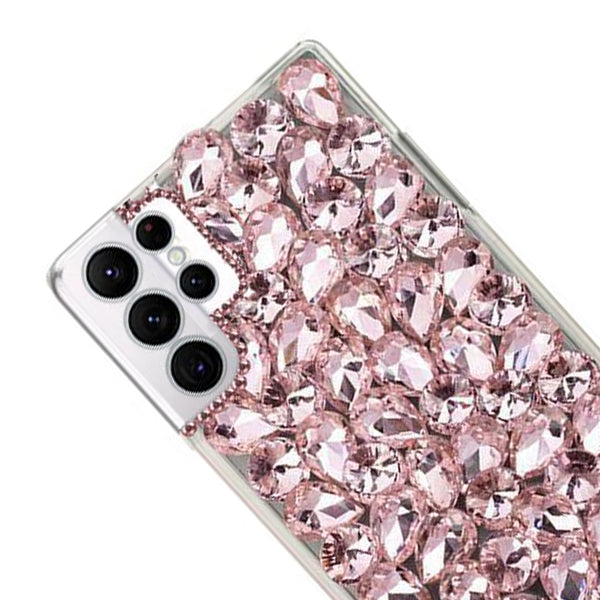 Handmade Bling Pink Case Samsung S23 Ultra