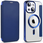Magsafe Slim Wallet Case IPhone 14 Dark Blue