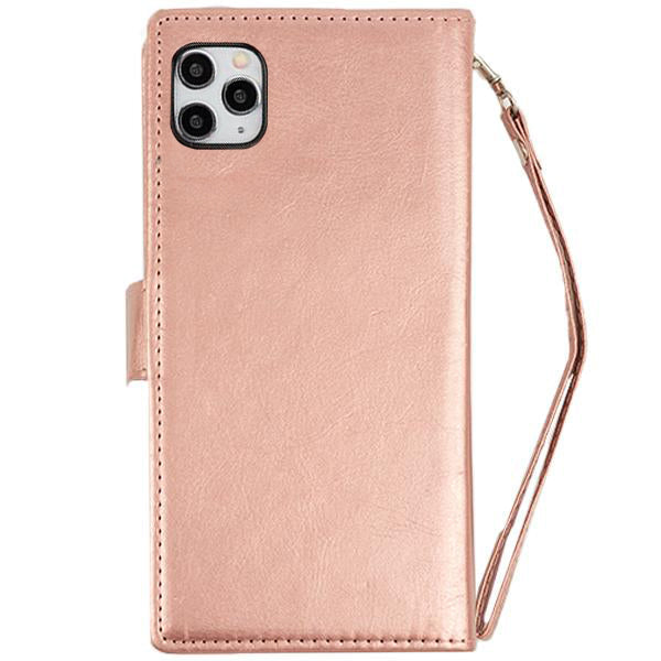 Detachable Wallet Rose Gold Iphone 15