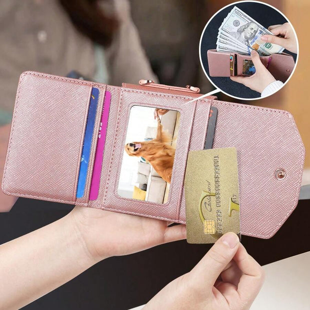 Rose Gold Wallet Pouch Vietao Case Samsung Z Flip 4