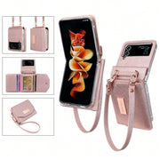 Rose Gold Wallet Pouch Vietao Case Samsung Z Flip 4