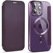 Magsafe Slim Wallet Case IPhone 13 Pro Max Purple