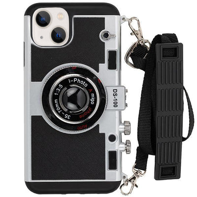 Camera Silver Case IPhone 15