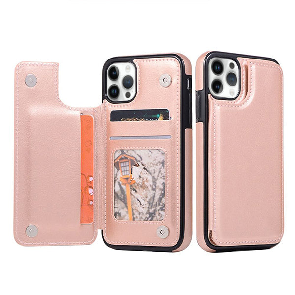 Book Card Rose Gold IPhone 15 Pro