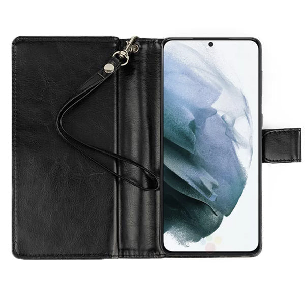 Detachable Black Wallet Samsung S23