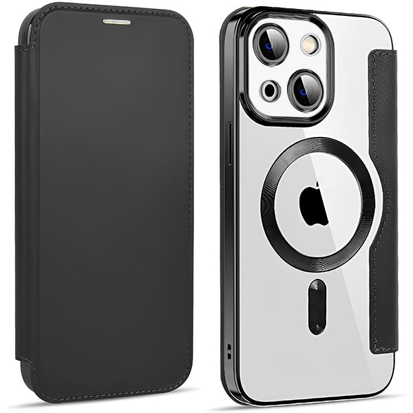 Magsafe Slim Wallet Case IPhone 15 Plus Black