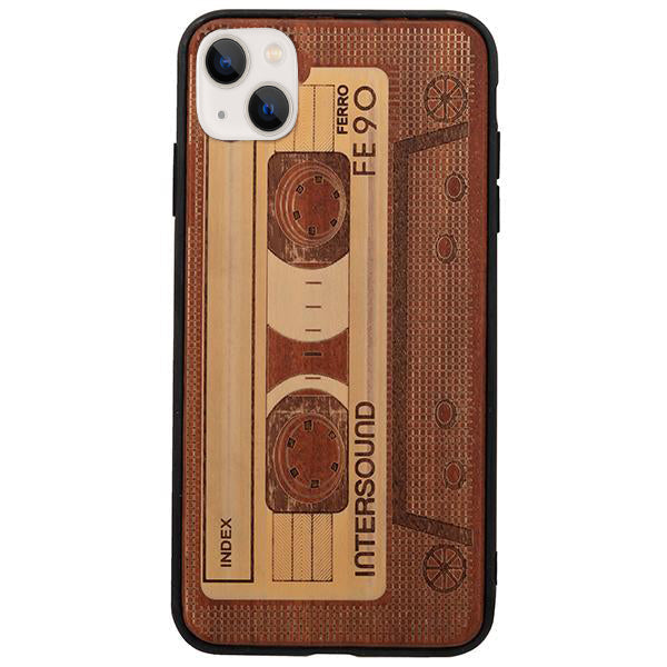 Real Wood Casette Iphone 15 Plus