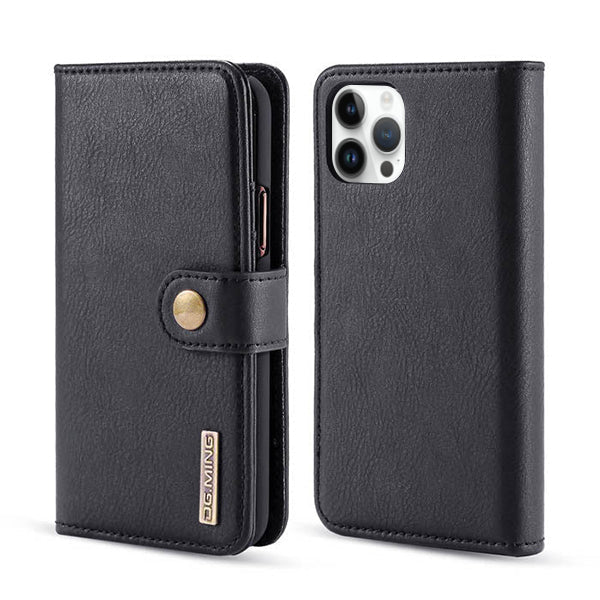 Detachable Ming Black Wallet IPhone 15 Pro Max