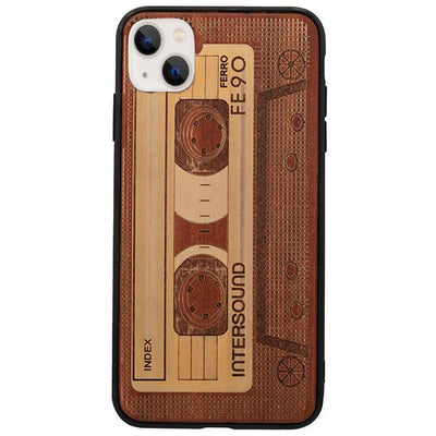 Real Wood Casette Iphone 15