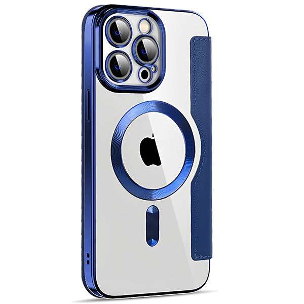 Magsafe Slim Wallet Case IPhone 14 Pro Max Dark Blue