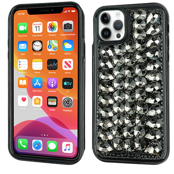 Bling Card Case Black Iphone 15 Pro Max
