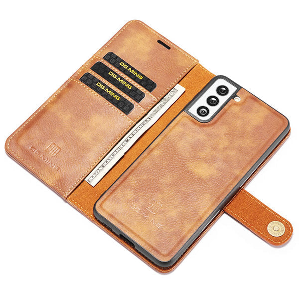 Detachable Ming Brown Wallet Samsung S23 Plus