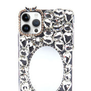 Handmade Bling Mirror Silver Case IPhone 15 Pro Max