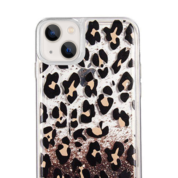Leopard Liquid Case Iphone 15