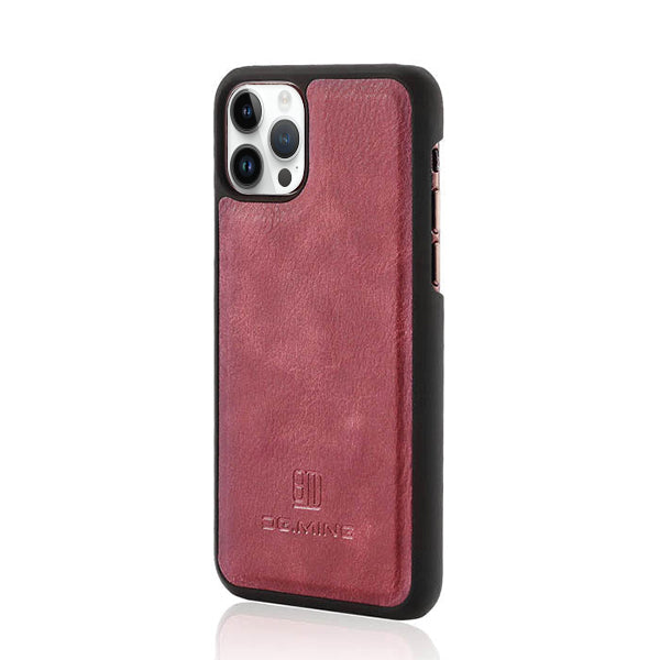 Detachable Ming Burgundy Wallet IPhone 15 Pro