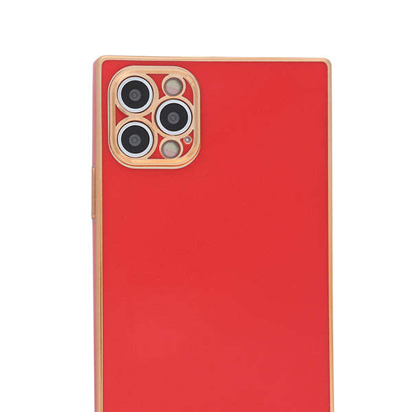 Free Air Box Square Skin Red Case Iphone 15 Pro Max