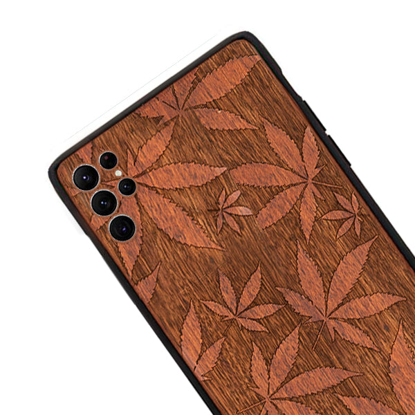 Wood Weed Case Samsung S23 Ultra