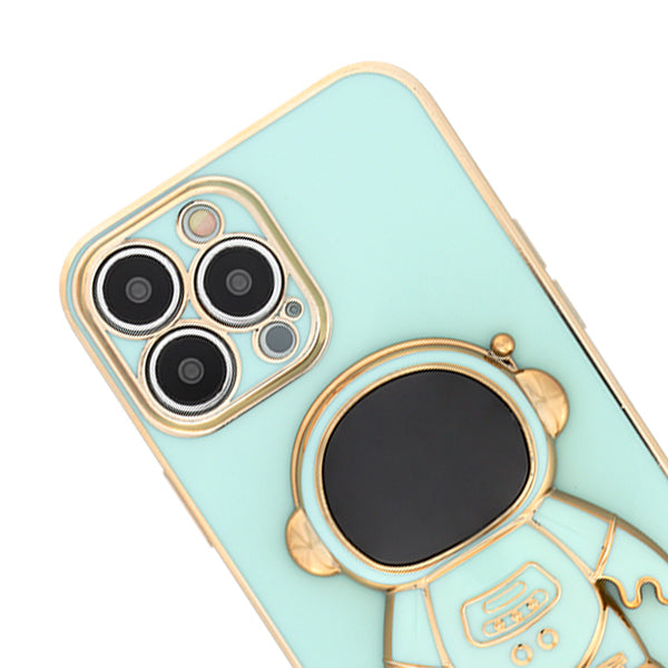 Astronaut 3D Pop Case Mint Green Iphone 15 Pro