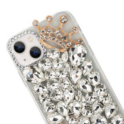 Handmade Bling Silver Fox Case IPhone 15 Plus