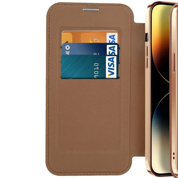 Magsafe Slim Wallet Case IPhone 13 Pro Brown
