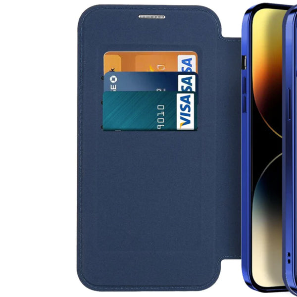 Magsafe Slim Wallet Case IPhone 13 Pro Max Dark Blue